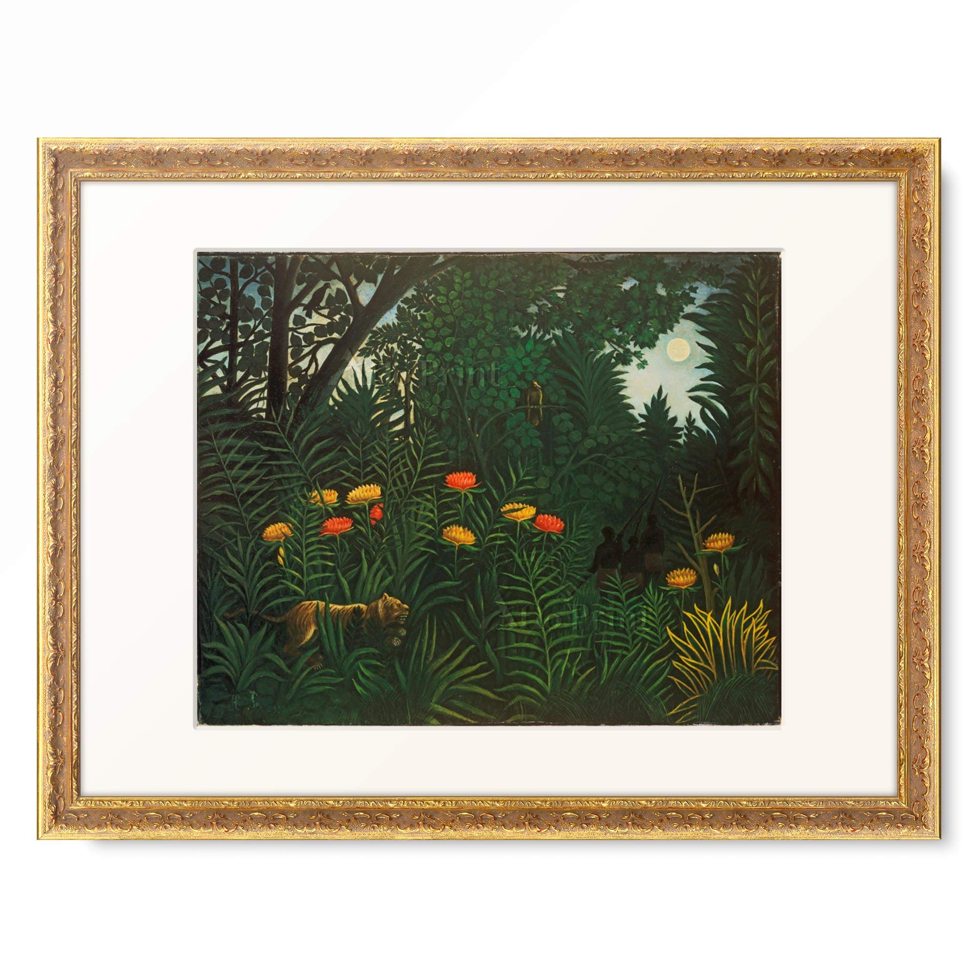 Amazon.co.jp: アンリ・ルソー Henri Julien Felix Rousseau 「Exotic